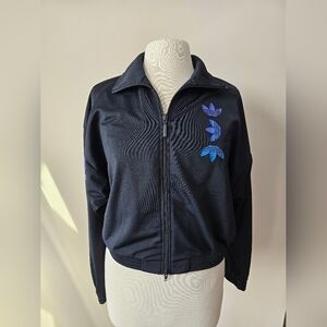 NWT Adidas Large Logo Track Jacket Women's Sz Small.